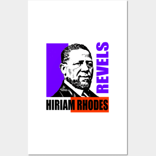 Hiram Rhodes Revels-2 Posters and Art